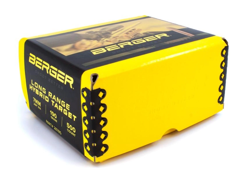 (image for) Berger 7mm (.284) 190gr Long Range Hybrid Target 500ct