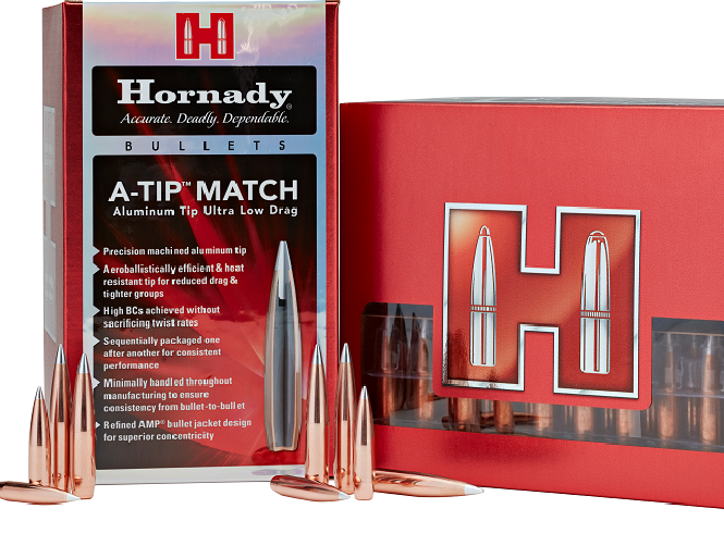 (image for) Hornady 30cal 250gr A-Tip Match 100ct