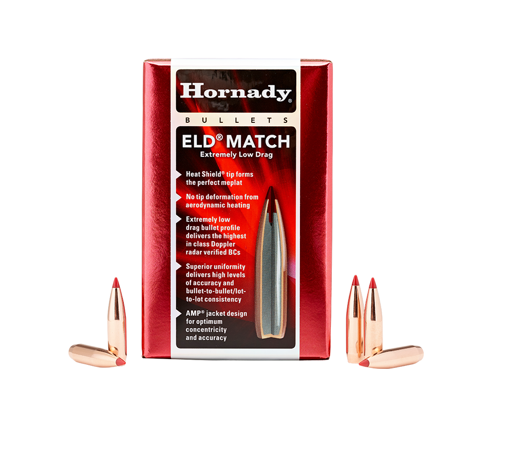 (image for) Hornady 25cal 134gr ELD Match 100ct